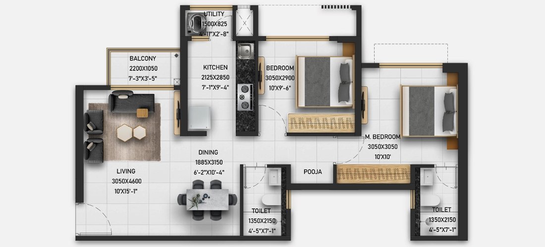 Runwal Gardens and Runwal My City Dombivli